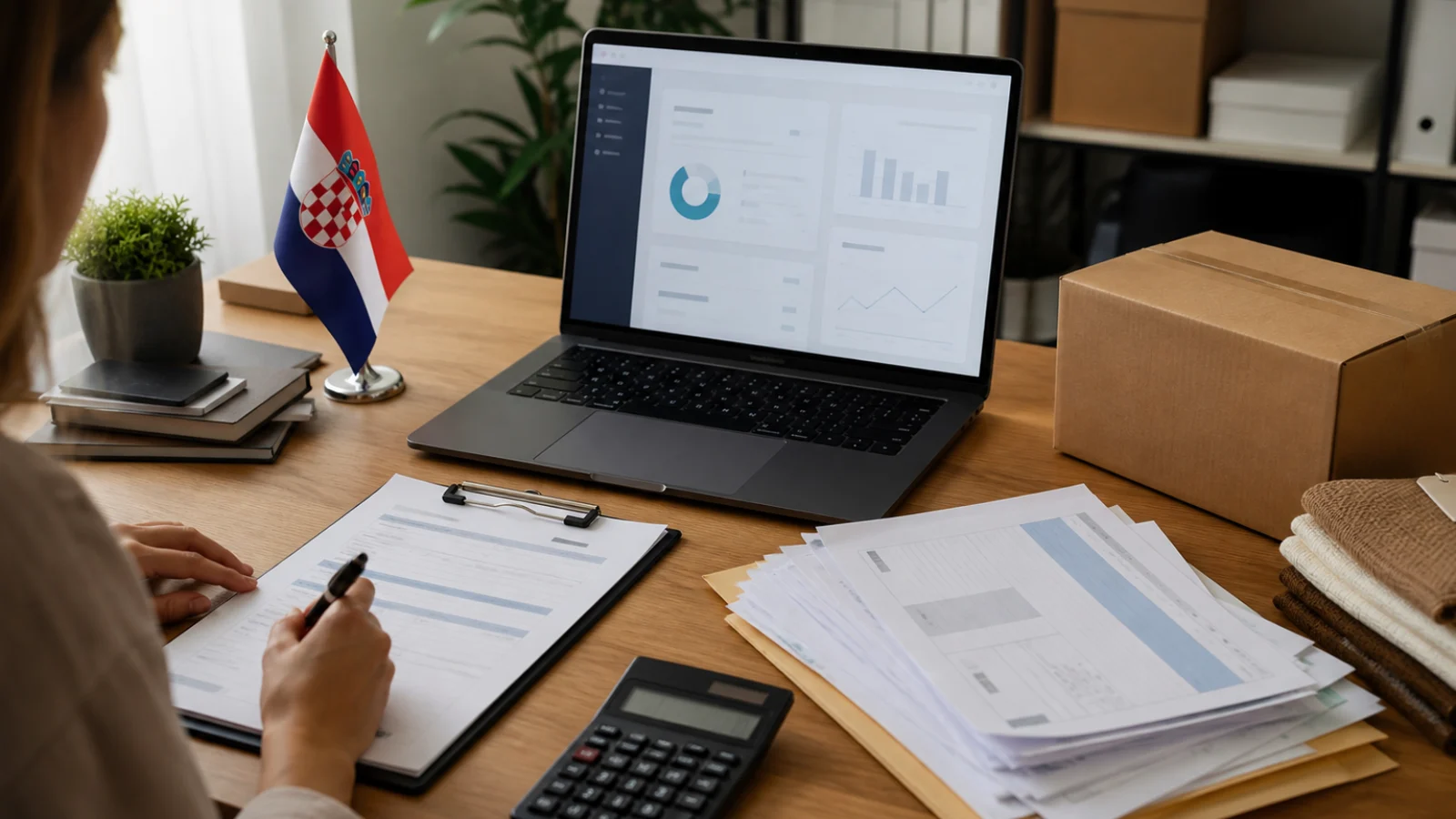 Paketi web trgovine označeni za dostavu kupcima u državama Europske unije